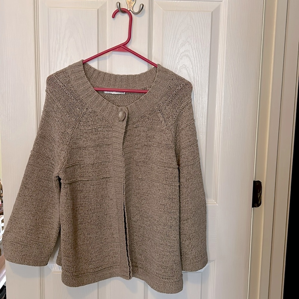 Marisa Christina One Botton Cardigan sweater, size medium